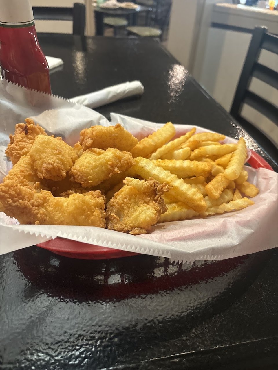 Friday Fried Fish and Fried Shrimp
